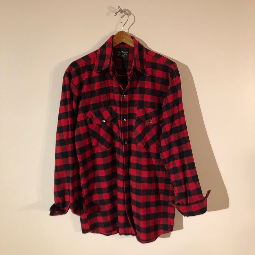 The Vermont Flannel Company Plaid Flannel